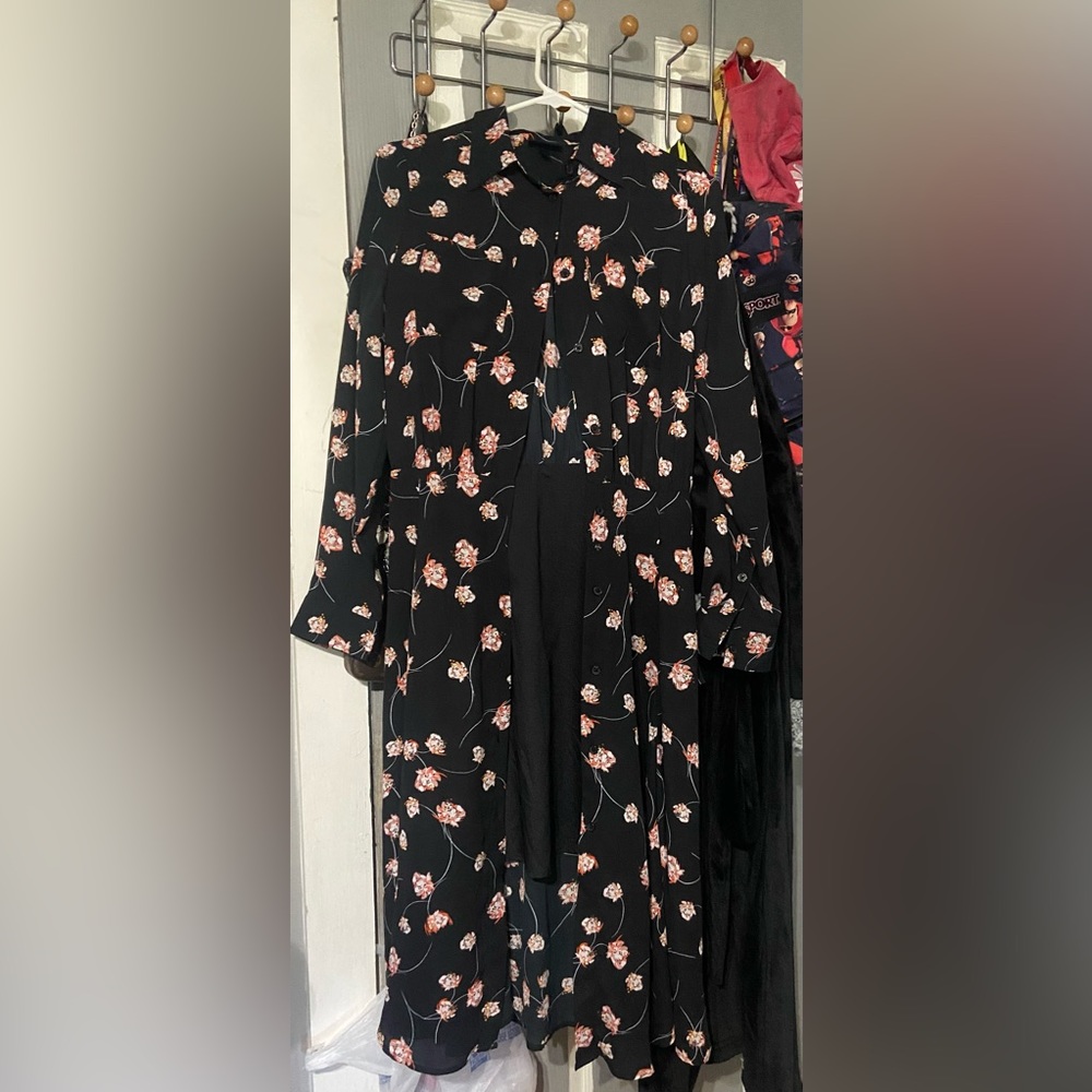 Who What Wear Button-up Dress